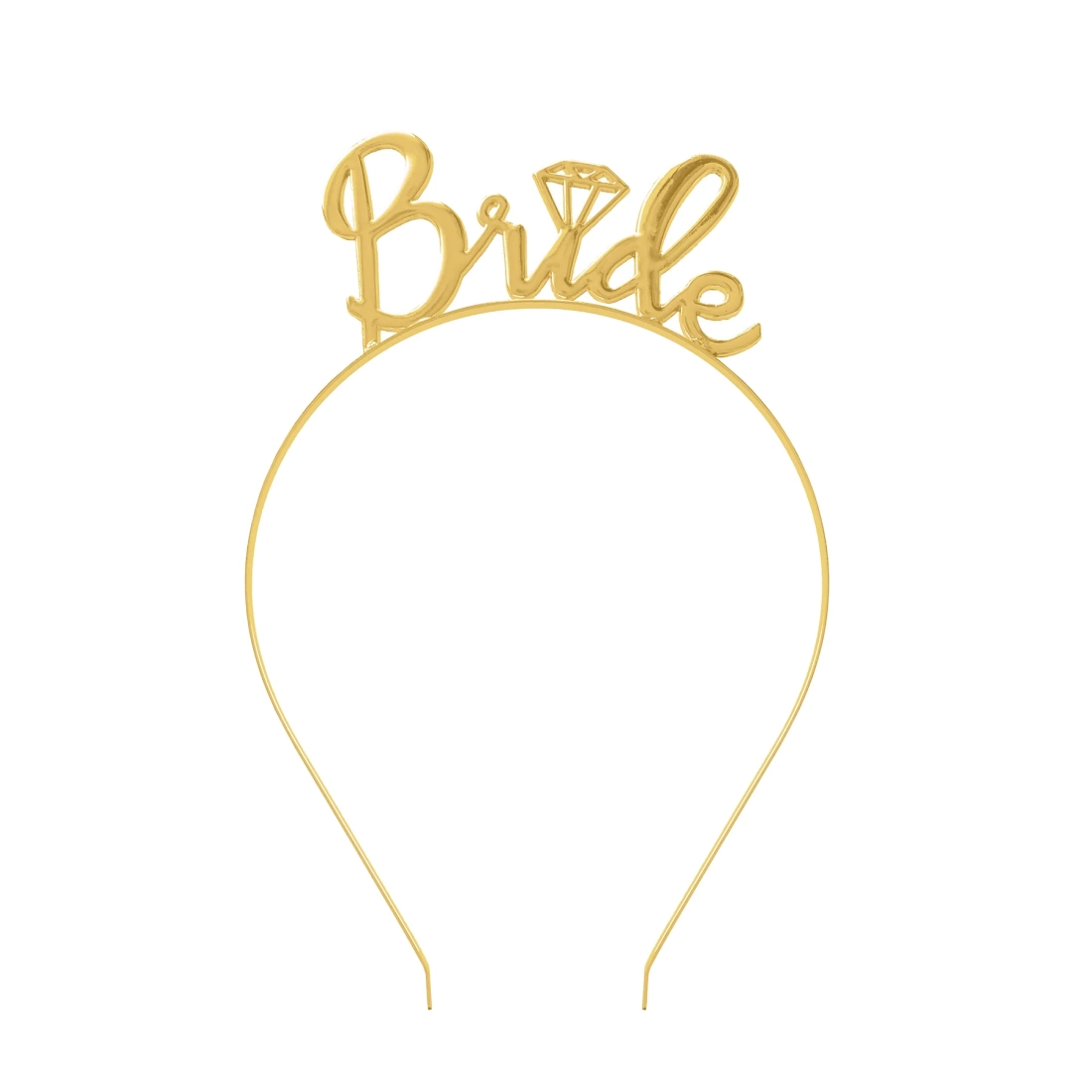 Bentiță pentru petrecerea burlăcițelor Bride, aurie