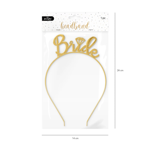 Zlati trak za nevestino fantovščino Bride Zlati trak za nevestino fantovščino Bride