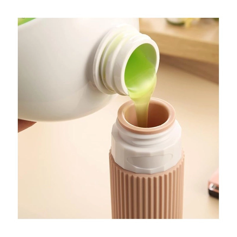 Cestovní silikonové kosmetické lahvičky 4v1, 90 ml