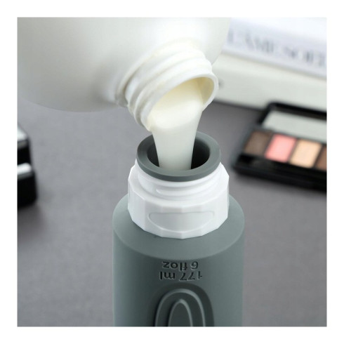 Cestovné silikónové fľaše na kozmetiku 4v1, 90ml