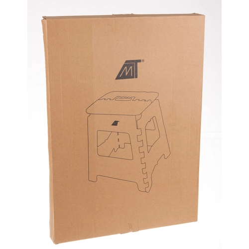 Čierno-biela skladacia stolička 39 cm