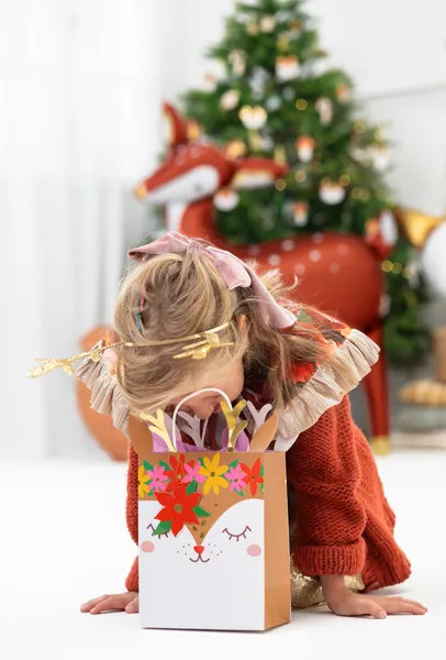 Darilna vrečka Deer 20,5 × 30 × 10,5 cm