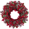 Dekoratívny vianočný veniec na dvere, priemer 55 cm