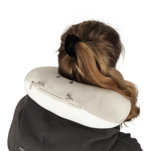 Dětský ergonomický cestovní polštář 2v1 - medvěd