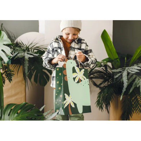 Ajándéktáska Dinoszaurusz 10×24×37 cm