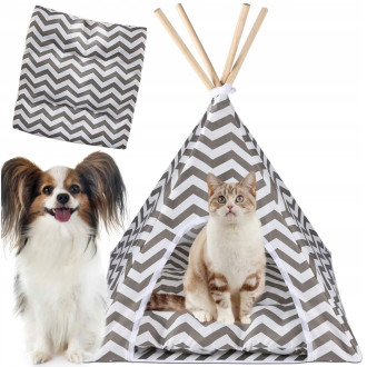 Domček pre mačku a psa - Teepee stan 