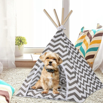 Domček pre mačku a psa - Teepee stan 