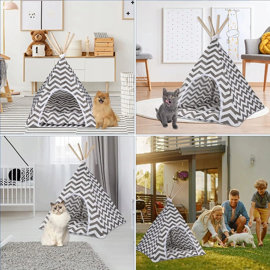 Domček pre mačku a psa - Teepee stan 