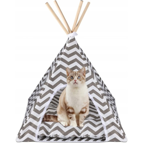 Domček pre mačku a psa - Teepee stan 