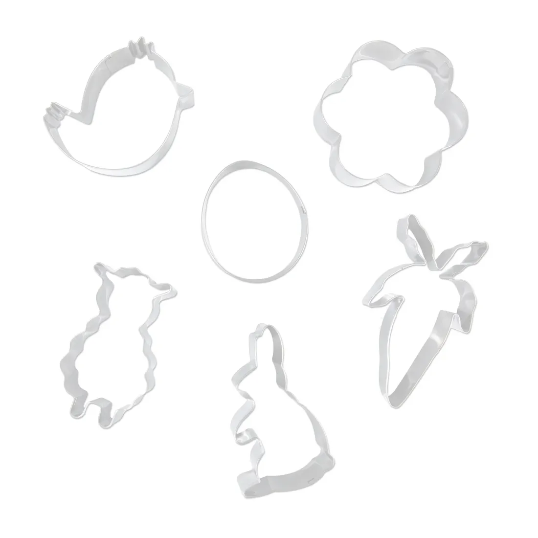 Forme decupatoare pentru prăjituri de Paște – set 6 buc.