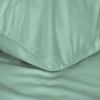 Jednofarebné posteľné obliečky Nova z bavlneného saténu 140x200 cm - mätové