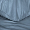 Jednofarebné posteľné obliečky Nova z bavlneného saténu 140x200 cm - modré