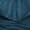 Jednofarebné posteľné obliečky Nova z bavlneného saténu 220x200 cm - námornícka modrá