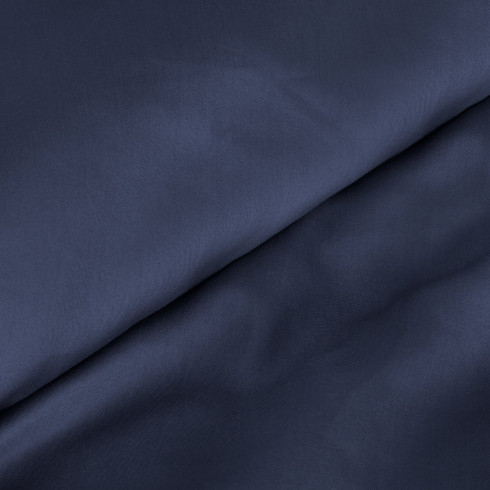 Jednofarebné posteľné obliečky Nova z bavlneného saténu 220x200 cm - tmavá námornícka modrá