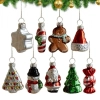Mix vianočných ozdôb na stromček, 9ks