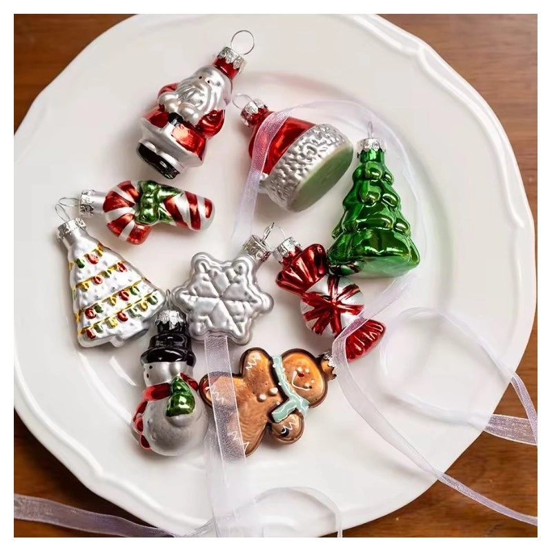 Mix vianočných ozdôb na stromček, 9ks