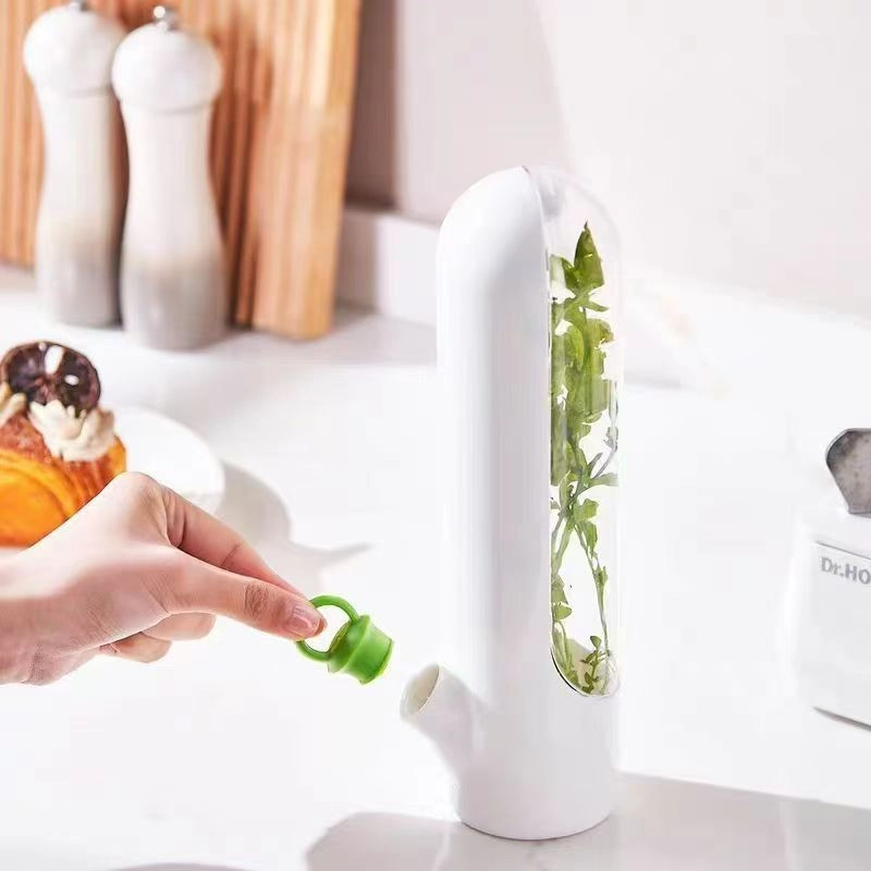 Nádoba na uskladnenie čerstvých byliniek do chladničky 25 cm