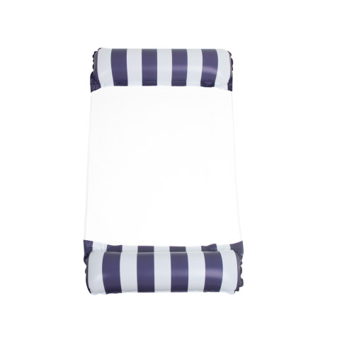 Nafukovací matrac so sieťovinou modro-biely, 110 x 70 cm