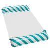 Nafukovací matrac so sieťovinou tyrkysovo-biely, 110 x 70 cm