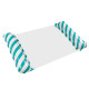 Nafukovací matrac so sieťovinou tyrkysovo-biely, 110 x 70 cm