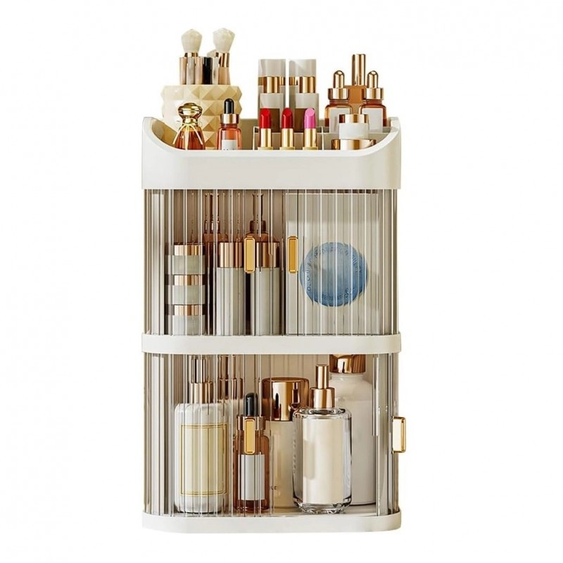 Organizér - kosmetický box - víceúrovňový 40x15x24cm