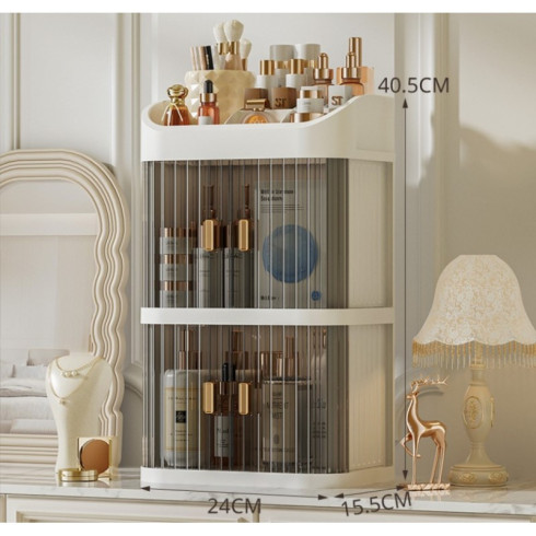 Organizér - kozmetický box - viacúrovňový 40x15x24cm 