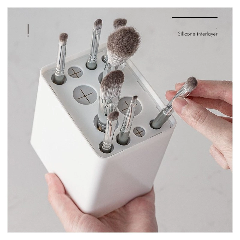 Organizér na štětce - nádoba na sušení 12 štětců - 22 cm