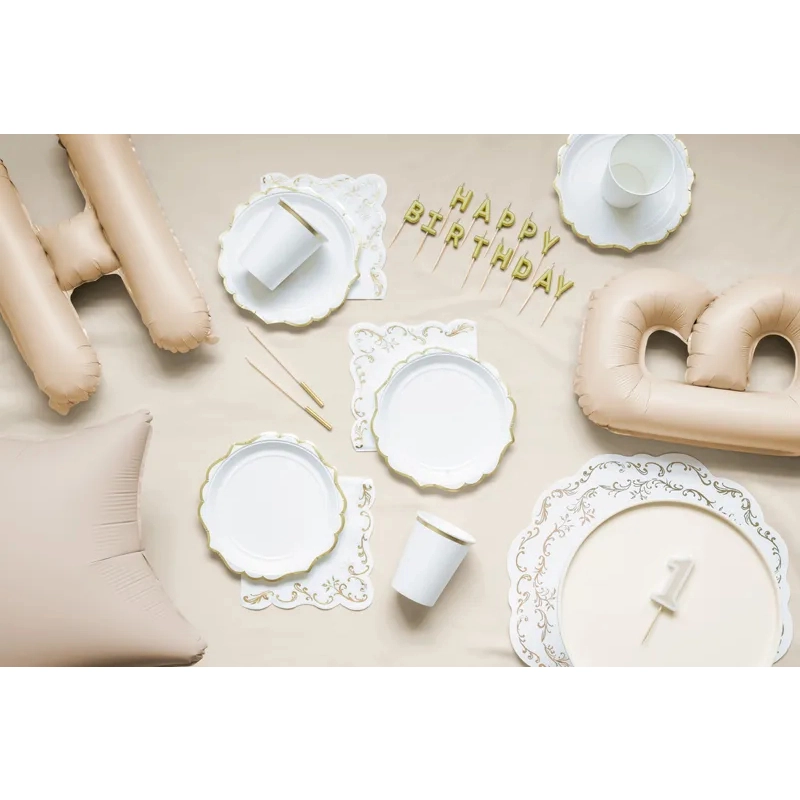 Podnos na tortu a koláče 24 cm - béžový