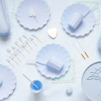 Podnos na tortu a koláče 24 cm - modrý