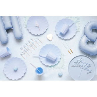 Podnos na tortu a koláče 24 cm - modrý