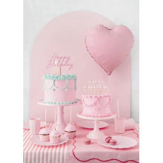 Podnos na tortu a koláče 24 cm - ružový