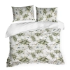 Posteľné obliečky Ella s motívom listov z bavlny renforcé 140x200 cm