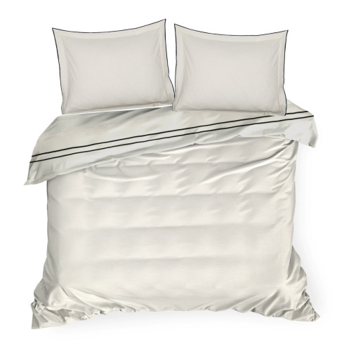 Posteľné obliečky Reina zdobené lemom z bavlny renforcé 220x200 cm 