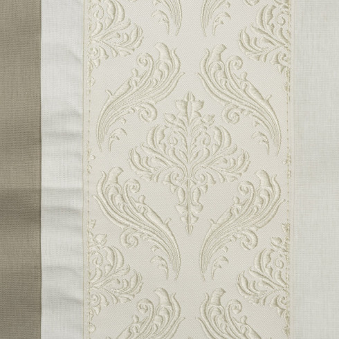 Ložní povlečení Reina zdobené vyšívanou aplikací z bavlny renforcé 220x200 cm