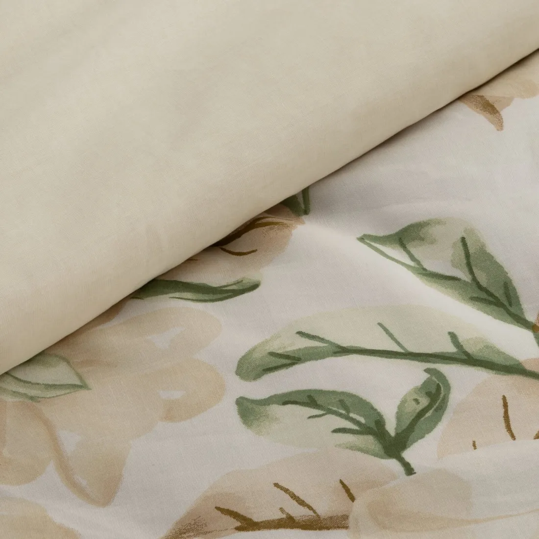 Ložní povlečení Sonia 2 s květinovým vzorem z bavlny renforcé 140x200 cm