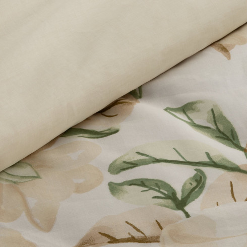 Posteľné obliečky Sonia 2 s kvetinovým vzorom z bavlny renforcé 140x200 cm