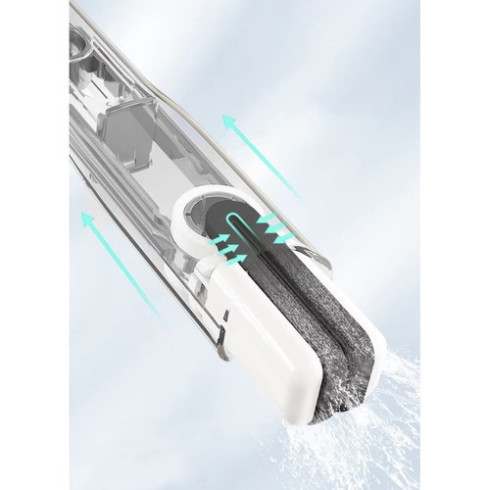 Ručný mini mop na umývanie a utieranie, 14,5 cm