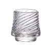 Ryhovaný pohár z borosilikátového skla 150 ml na kávu a whisky