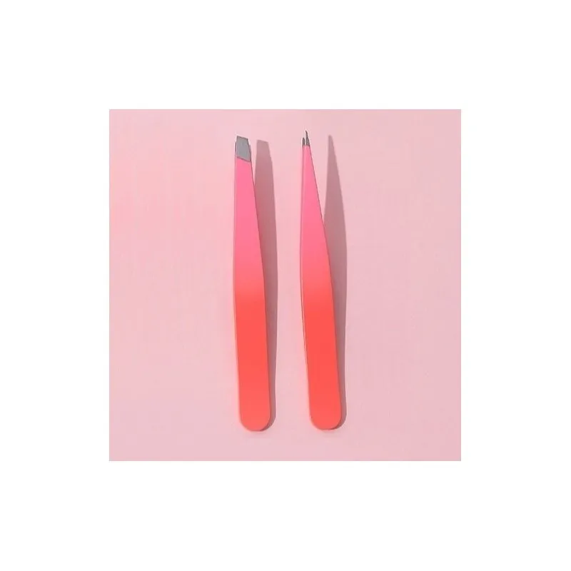Sada 2 kosmetických pinzet na úpravu obočí 9,5 cm