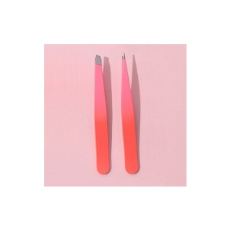 Sada 2 kozmetických pinziet na úpravu obočia 9,5 cm 