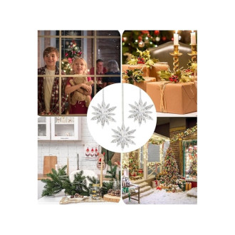 Sada vánočních vloček na stromeček, 12 ks