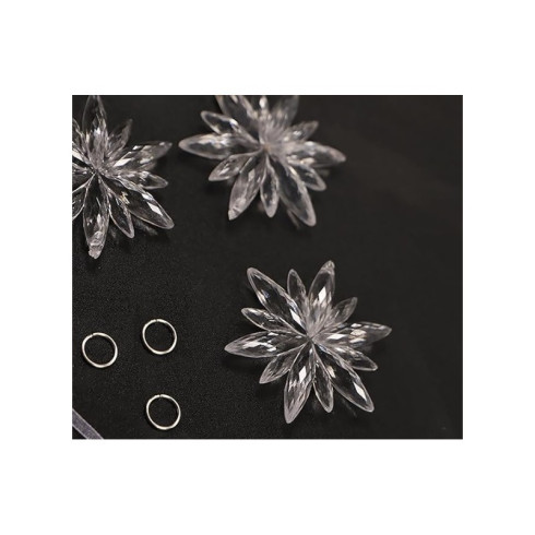 Sada vánočních vloček na stromeček, 12 ks