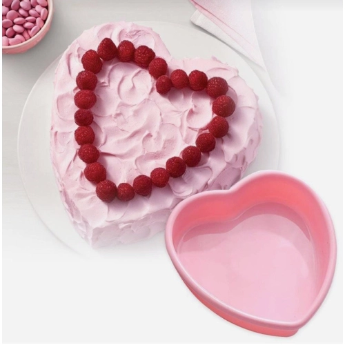 Silikonová forma na pečení – srdce