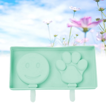 Silikónové formičky na nanuky Smajlík a labka