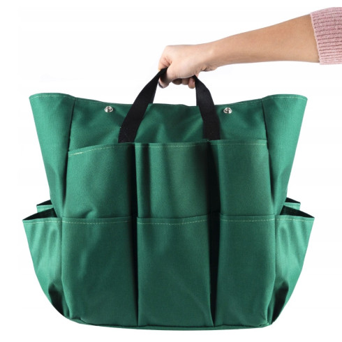 Skladacia stolička do záhrady, na kemping a ryby, zelená