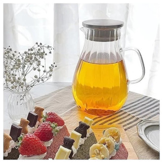 Sklenený džbán s vlnitými stenami, 1 700 ml