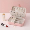 Šperkovnice - organizér na šperky - růžová 