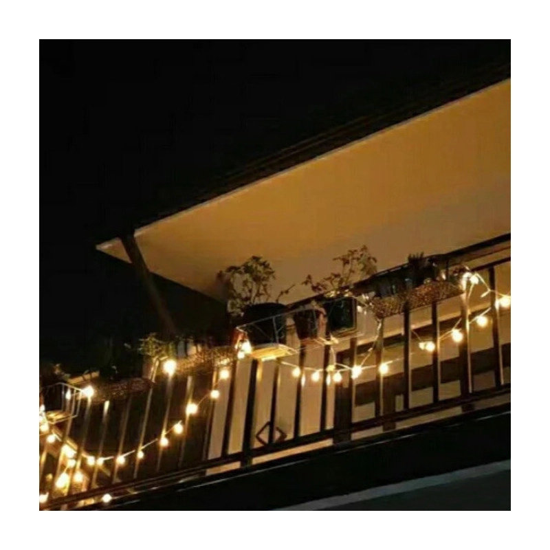 Svetelná reťaz 10 m 71 LED, teplá biela