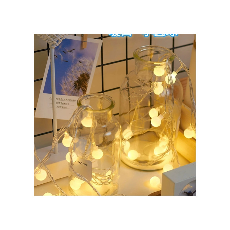 Svetelná reťaz 10 m 71 LED, teplá biela