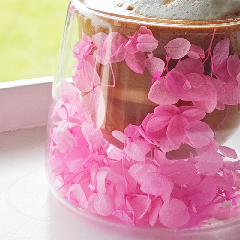 Termo sklenice s hortenziemi 180 ml, 1ks